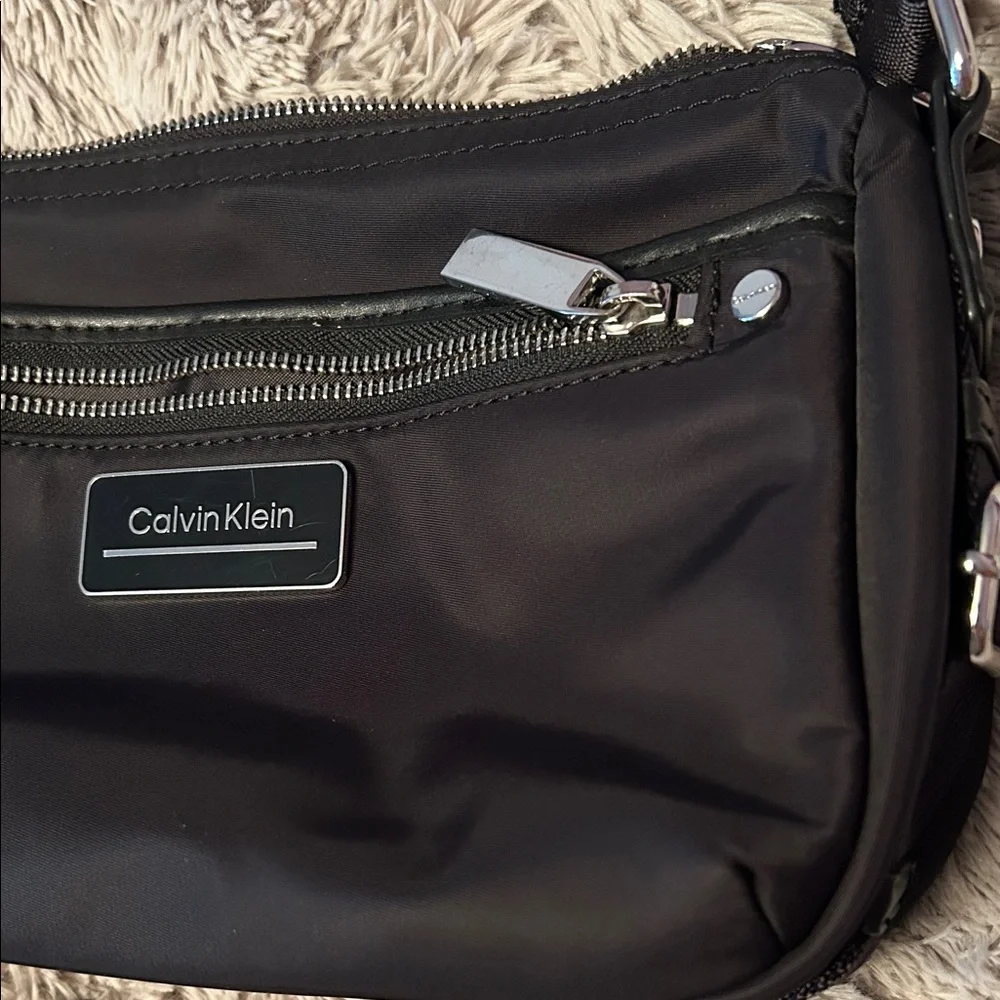 Calvin Klein Black Nylon Crossbody Bag - Picture 7 of 7